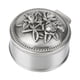 thumbnail image 2 of Caja de joyería Zhivalor vintage flor tallada aleación de zinc para almacenamiento de anillo, 2 of 8