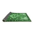 thumbnail image 2 of Ahgly Company Indoor Square Persian Emerald Green Traditional Area Rugs, 7' Square, 2 of 4