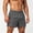 (Fashion 87)Dark Gray, variant on Aimik Mens Sports Shorts Contrast Zip Pocket Elastic Waist Mens Running Shorts Summer Quick Dry Sport Shorts for Gym or Running