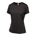 thumbnail image 3 of Regatta - Camiseta Torino para mujer señoera (Negro), 3 of 3