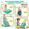thumbnail image 4 of JoyStone Baby Push Walkers, Kids Multiple Activity Center, Lights, Music, Early Learning Push Toys, Toy Gift for Infant Boys Girls, Green, 4 of 8