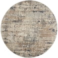 thumbnail image 2 of Nourison Concerto Rustic Beige/Grey 7'10" x round Area Rug, (8 Round), 2 of 8