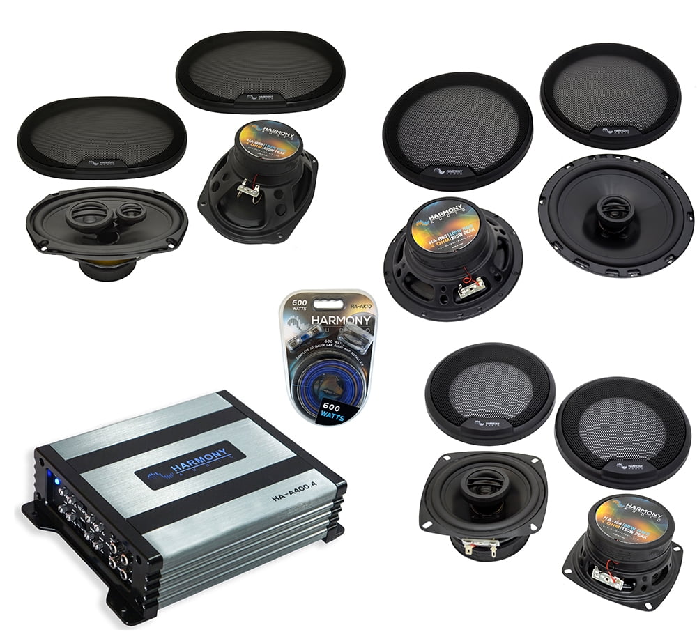 6x9 Kicker Speakers KICKER Speakers 6.5 Inch For Chevrolet Silverado 1500 2015-2021 Upgrade Kit - Pair Of DS Series With Adapters And Harness, Rear Door Speaker For Chevy 1500 LD/2500 HD/3500 HD