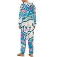 thumbnail image 3 of Cinnamoroll Unisex Onesie Pajamas Zipper Jumpsuit Hooded One Piece Sleepwear for Family Mens Womens, 3 of 8