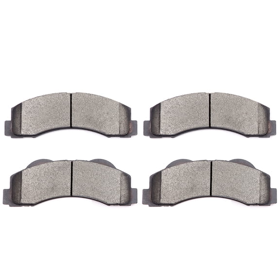 ECCPP 4PCS Brake Pads Fits 2011-2019 for Ford F-150 3.5L 2010-2014 for Ford Expedition 5.4L Front Left Right