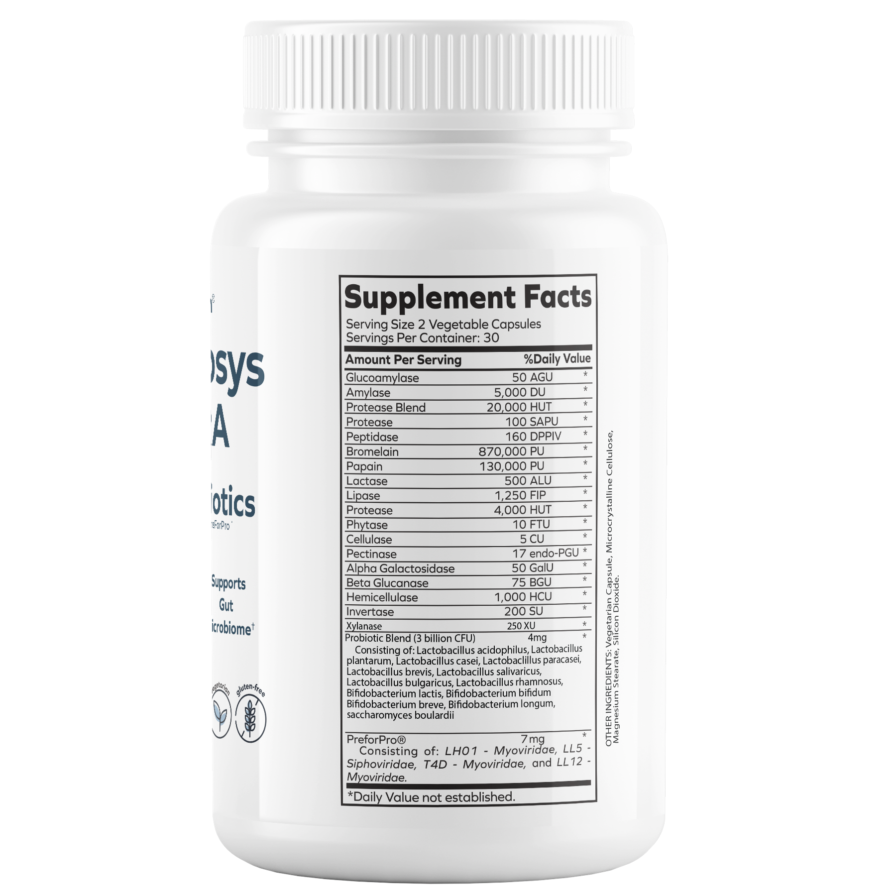Slimbiosys Ultra Probiotic Capsule - Pre & Probiotics for Women by envitamin