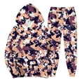 thumbnail image 3 of Hearthz Mens Track Suits 2 Piece Set Camouflage Fleece Jogging Tracksuits Set Winter Big and Tall Sweatsuits, 3 of 6