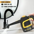 thumbnail image 5 of McCulloch MC1230 Handheld Steam Cleaner, 10 Minute Runtime, 11 Accessories: Jet Nozzle, Brushes, & More - Built for Home, Tile, Grout, Carpet, Furniture, Car Detailing, & Commercial Deep Cleaning, 5 of 5