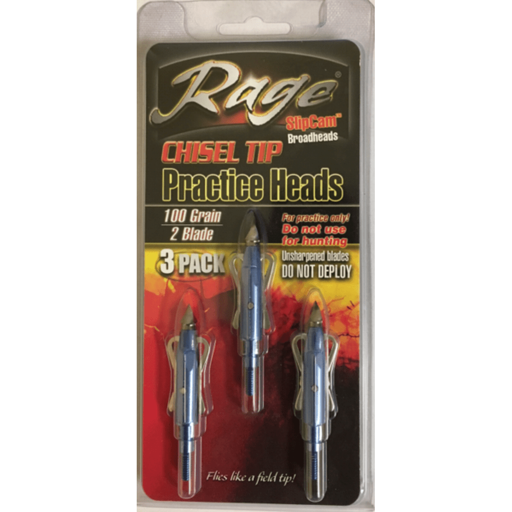 Rage Broadheads 2Blade Broadhead, 2"