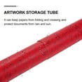thumbnail image 2 of Phenofice Grands Tubes de Rangement pour Documents Rouge Lot de 1 Étui de Protection, 2 of 8