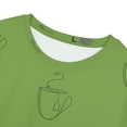 thumbnail image 4 of Green Tea Lounge | Leisure T-Shirt for Women from TSmartArt @ Walmart, 4 of 4