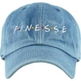 thumbnail image 2 of Finesse Embroidered Dad Hat Cotton Adjustable Baseball Cap, 2 of 4