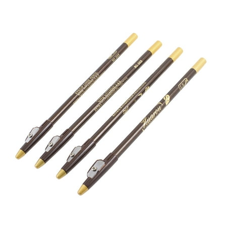 Unique Bargains 2 x NO.003 Eyeliner Lip Eyebrow Liner Pencil Cosmetic Tool for Ladies Woman