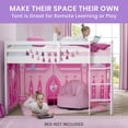thumbnail image 3 of Tienda para Cama Loft Delta Children Disney Princesas con Cortinas, 3 of 9