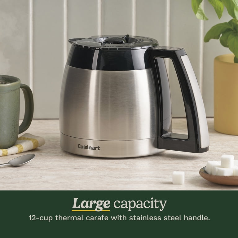Cuisinart Automatic Brew 12 Cup Programmable Thermal Coffee Maker