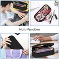 thumbnail image 4 of Hazbin Hotel Big Capacity Pencil Case, Aesthetic Pen Pouch Storage Bag, Office Supplies Organizer, Pen Cases Pencil Bag with Multiple Compartments, 4 of 7