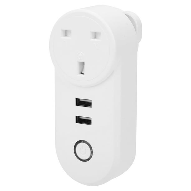 Enchufe inteligente inalámbrico, enchufe inteligente WiFi, toma de corriente inteligente con Control remoto, toma de corriente inteligente Wi-Fi de primera línea