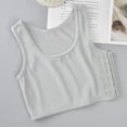 thumbnail image 1 of Ropa interior pequeña de pecho grande para mujer, chaleco sin costuras con forma de pecho, chaleco ajustado para estudiantes, chaleco deportivo retráctil para el pecho, 1 of 3