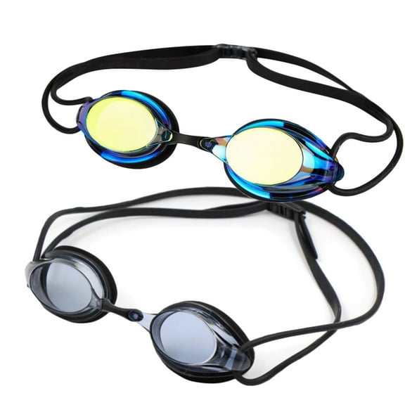 URMAGIC URMAGIC Pack of 2 Kids Swim Goggles, Anti Fog UV Protection Swimming Goggles for 3-14 Years Olds Boys Girls Swimming Glasses