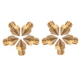 thumbnail image 2 of 10pcs 3D Printer Extruder Brass Nozzle 0.4mm Printer Hotend Compatible with CR-10S Pro 3D Printer 1.75mm Filament, 2 of 6