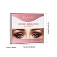 thumbnail image 3 of Fiudx Kit de Diseño de Cejas, Kit de Laminación de Larga Duración, Forma de Cejas Personalizada, Kit de Herramientas para Cejas Diy, Tinte Marrón y Negro, Solución de Belleza Fácil, Perfecto para Día, 3 of 6