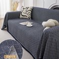 thumbnail image 1 of New Chenille Sofa Blanket Multipurpose Solid Color Furniture Cover Sectional Sofa Mat Sofa Towel Covers Home Living Room Decor, 1 of 5