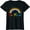 Black, variant on Be Kind LGBT Pride Rainbow Short Seelve T-Shirt