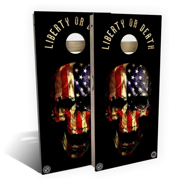 Slick Woody's Birch Plywood Regulation Cornhole Board Bean Bag Game Set