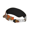 thumbnail image 3 of Bingfone Adjustable Empty Top Sun Visor For Women And Men-Various Pumpkins, 3 of 8