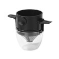 thumbnail image 4 of Cesta de taza de filtro de cápsula de café con infusor de té de goteo de café plegable negro Ehuebsd  Libre de BPA, 4 of 6