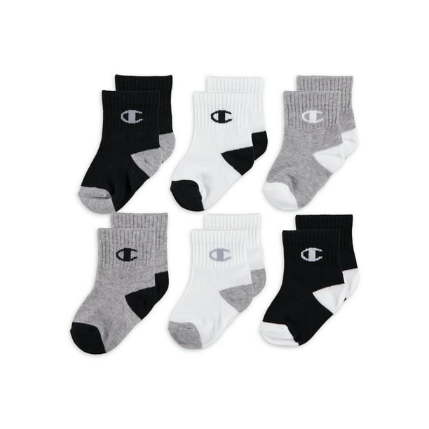 Champion - Champion Baby Unisex Socks, 6 Pack Ankle - Walmart.com ...