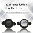 thumbnail image 3 of 2PCS 125 Inch Mini Tweeter 15W 4ohm Neodymium Silk Film Treble Speakers for DIY Car Modified Tweeter Bookshelf Speaker, 3 of 5