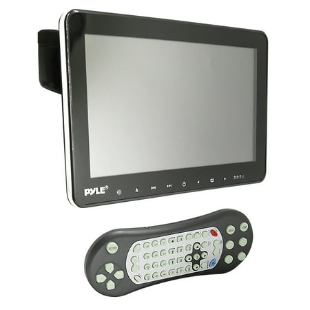 PYLE PLHRDVD103 - Vehicle Headrest Mount CD/DVD Player - Car Video Entertainment Display Monitor (10.5’’ -inch)