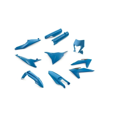 KTM Plastic Parts Kit (XCW/EXC) (150-500) (2024 ) (blue) - 00010000389K