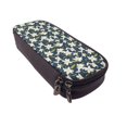 thumbnail image 6 of Lsque Lilies Flowers Printed Big Capacity PU Leather Pencil Case Large Pencil Pouch Stationery Pen Bag Pencil Holder for Teen, 6 of 6