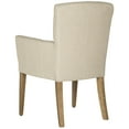 thumbnail image 7 of SAFAVIEH Dale Classic Solid Arm Chair, Hemp, 7 of 7
