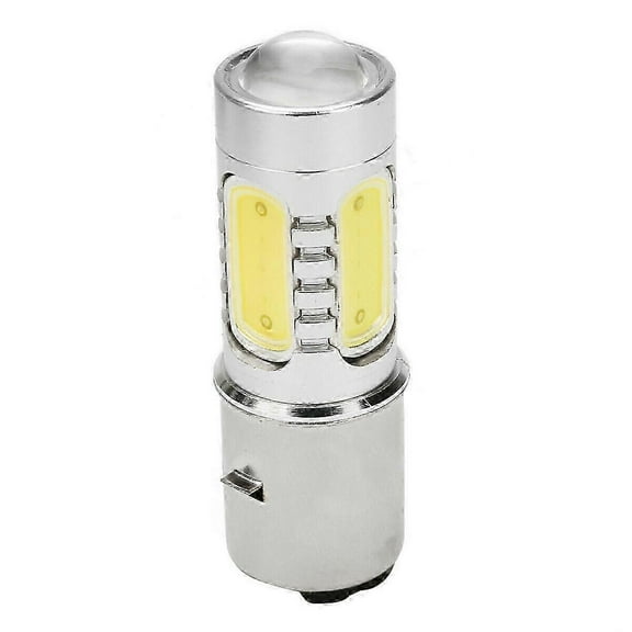 Motorcycle Headlight 12V H6 BA20D 4 COB LED White Bulb Light Suitable For Moped ATV Headlight