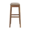 thumbnail image 6 of Alaterre Furniture Williston Natural Wood Bar Height Stool - Set of 2, 6 of 9
