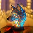 thumbnail image 3 of WQJNWEQ Christmas Flat Metal Tabletop Decoration and Home Decoration Animals Table Lamp Series on Sale Clearance Items, 3 of 4