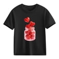 thumbnail image 1 of hengsof T-Shirt Graphique à Manches Courtes Imprimé pour Enfants, 1 of 3