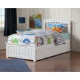 thumbnail image 2 of Mission Platform Bed with Matching Foot Board with Twin Size Urban Trundle Bed in, Multiple Colors and Sizes, 2 of 6