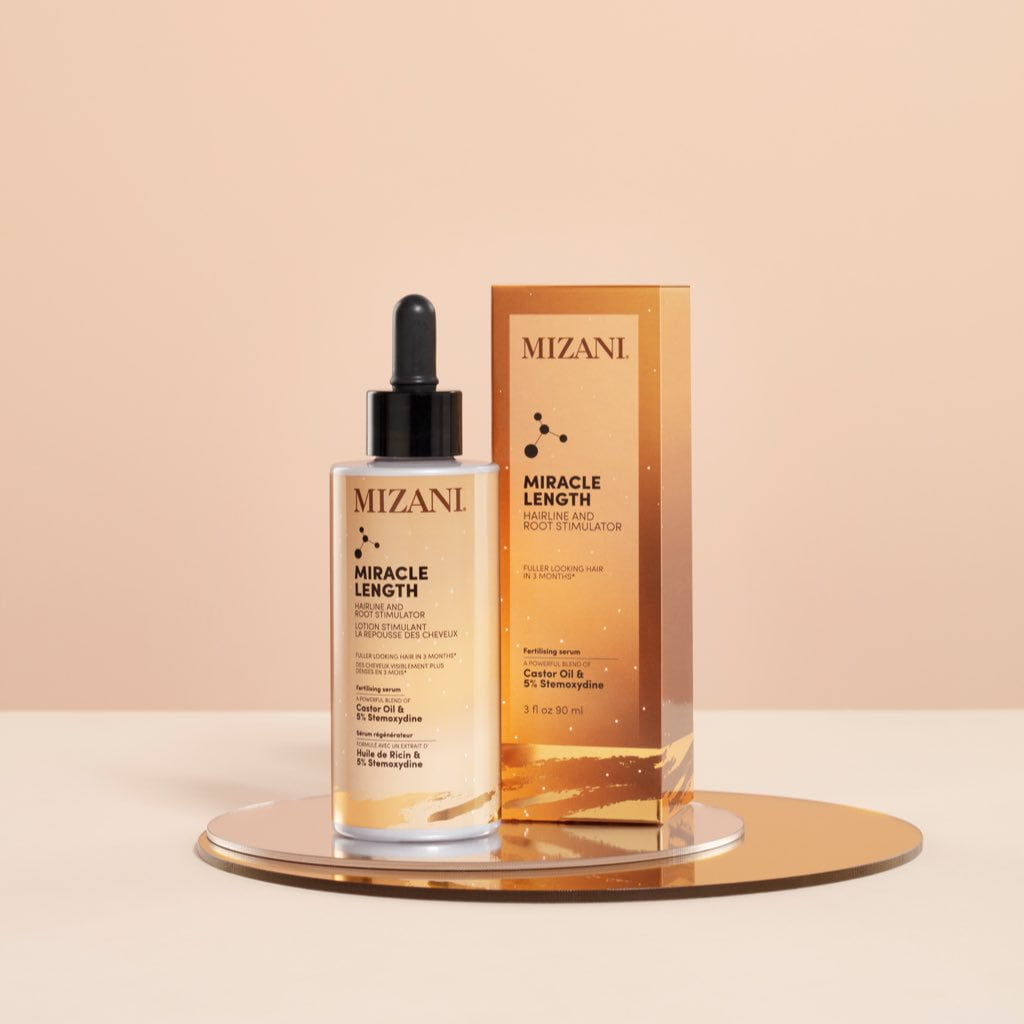 MIZANI Miracle Length Hairline and Root Stimulator, 90ml, Promotes