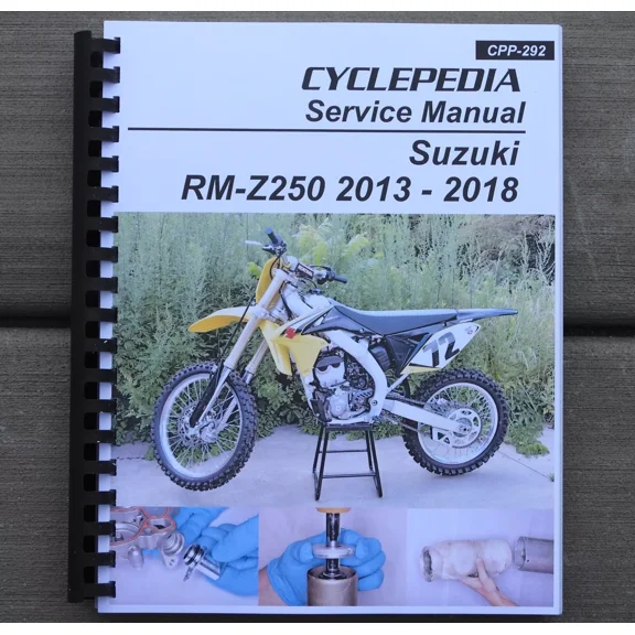 2013-2018 Suzuki RMZ250 RMZ 250 RM Z250 SERVICE & REPAIR MANUAL
