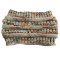 thumbnail image 3 of Yoyauz Messy Bun Hat Premium Knit Soft Stretch Winter Warm Cable Knit Headband, 3 of 6