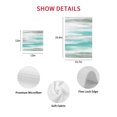 thumbnail image 7 of Turquoise Gray White Kitchen Dish Towels for Drying Dishes Set of 2, Country Abstract Ombre Mottled Waffle Weave Microfiber Hand Tea Bathroom Towels Quick Dry & Absorbent Towel 15.7x23.6, 7 of 7