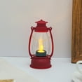 thumbnail image 7 of Vintage Lantern Decorative Candle Holder - LED Kerosene Lamp, Decorative Flameless Candle Table Centerpiece, Battery-Operated for Christmas Decor Halloween Wedding Favors and Mantel Props, 7 of 7