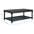 thumbnail image 5 of Safavieh Shelves Wood Coffee Table, Dark Grey, 5 of 6