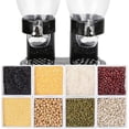 thumbnail image 3 of Advancent Contenedor de comida para dispensadores de copos de maíz, accesorios para desayuno fresco, dispensador de cereales Almacenamiento y organización del hogar negro, 3 of 6