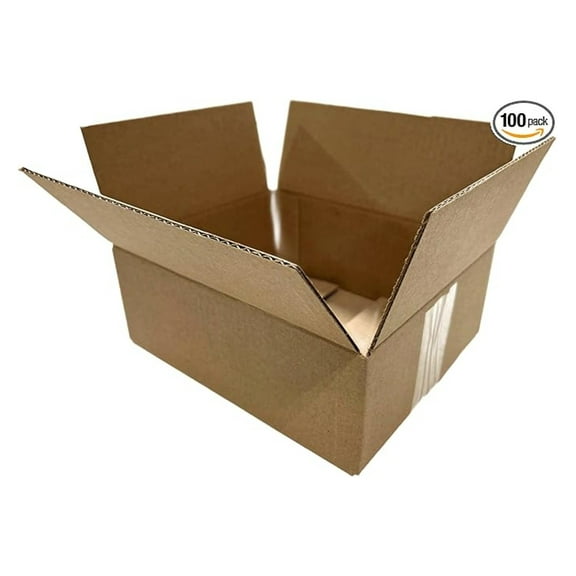 100 9x6x4 Cardboard Paper Boxes Mailing Packing Shipping Box Corrugated Carton