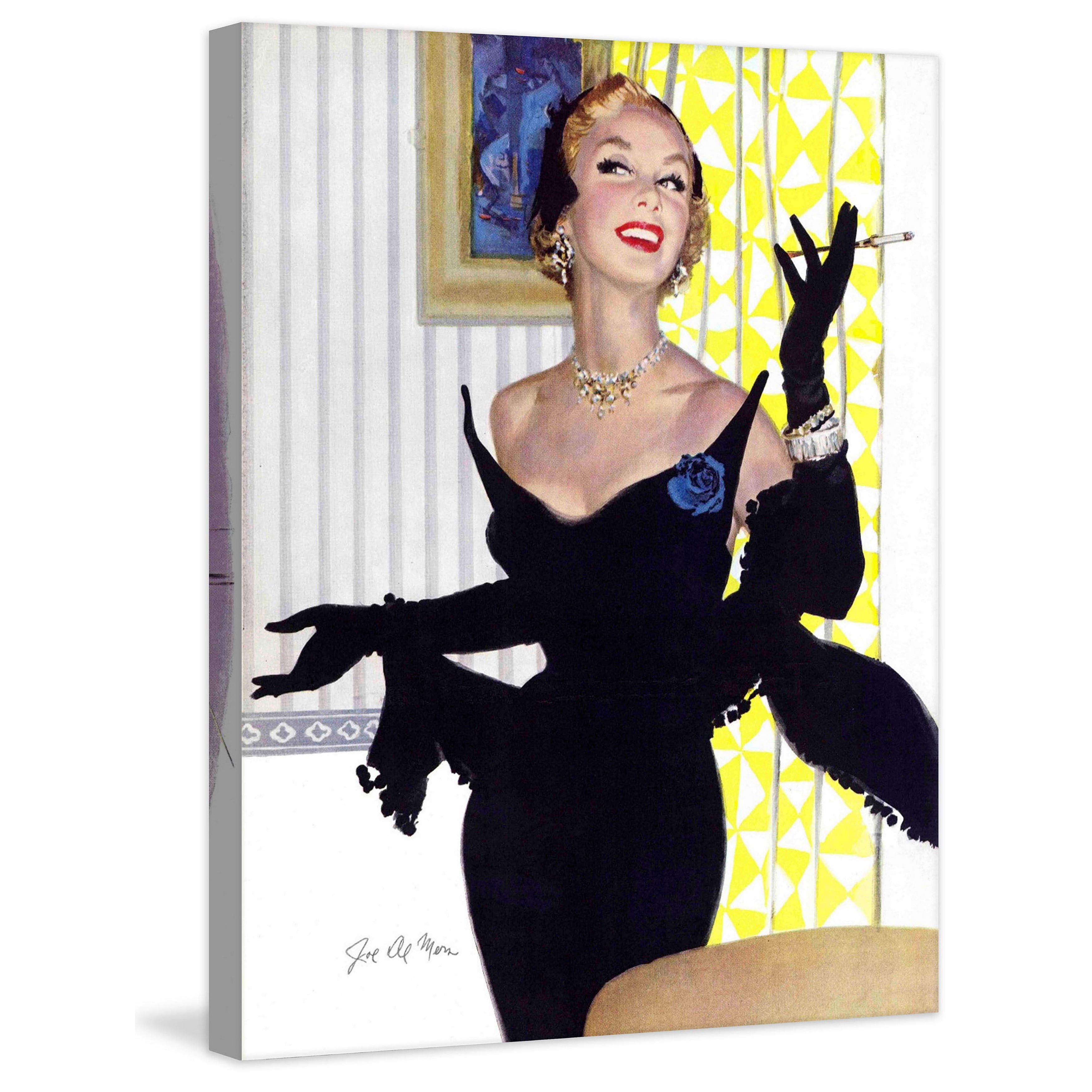 Marmont Hill "Clever Women Are Dangerous Too" by Joe de Mers Painting Print on Canvas